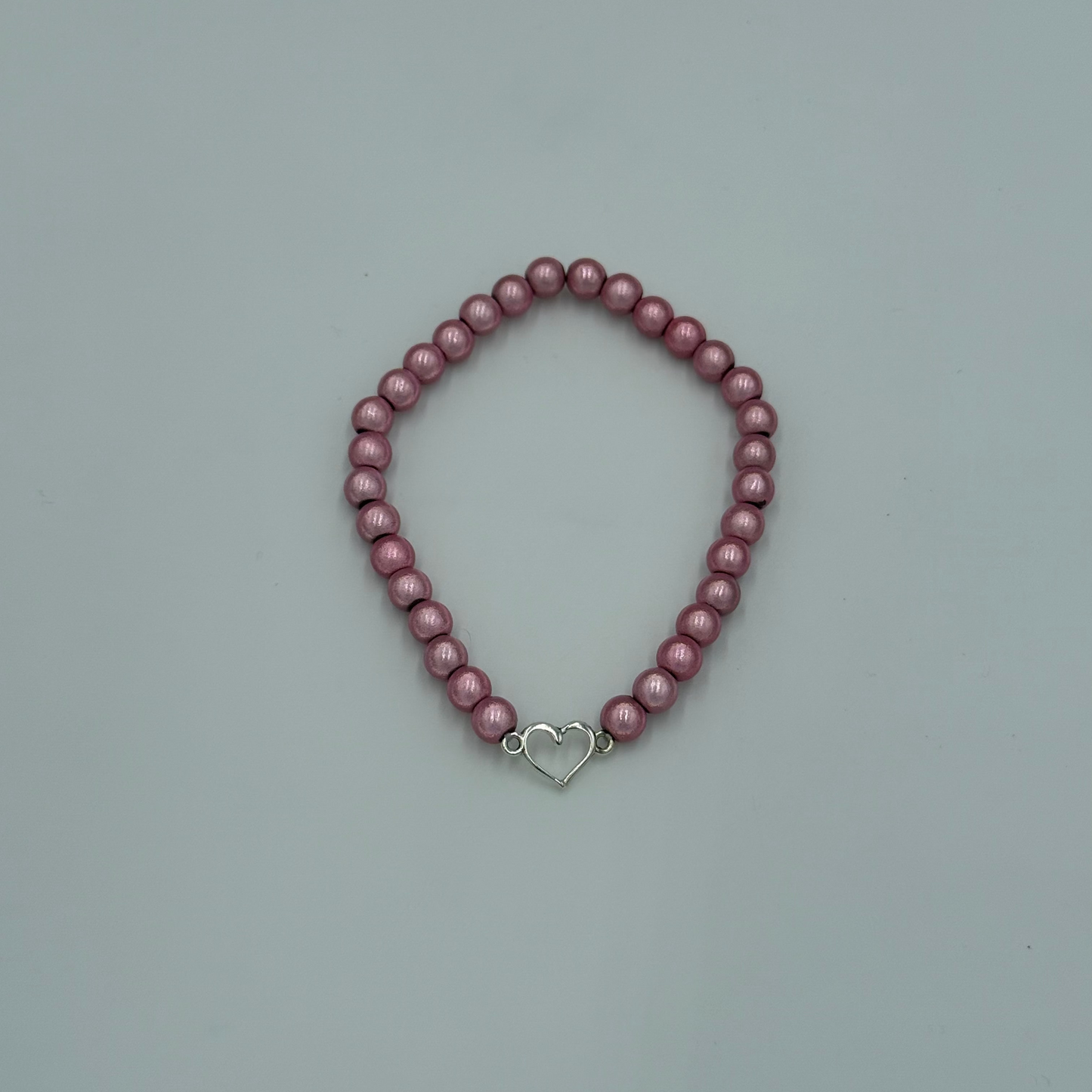Armband "La Brisa – Bracelet Heart Blush Pearl"