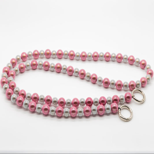 Handykette "La Brisa Perla Rosé & Weiß"