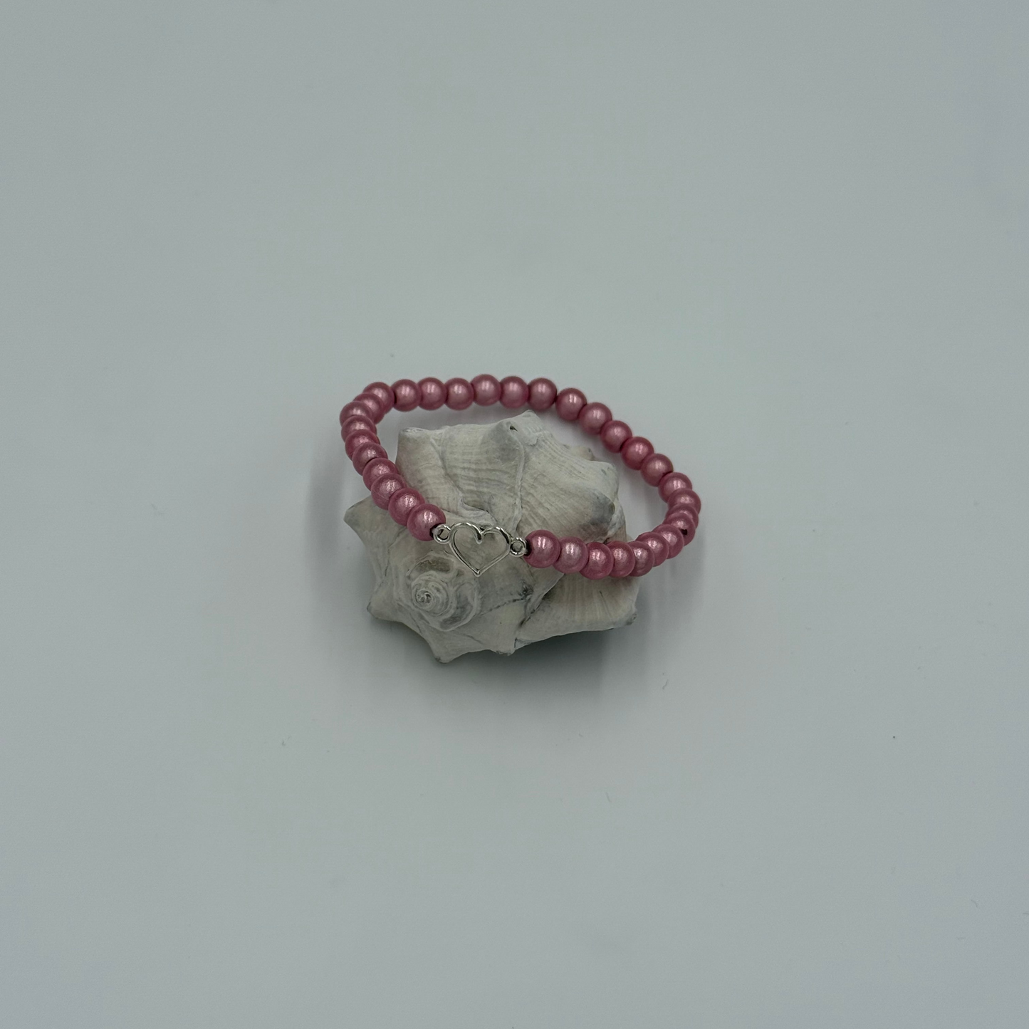 Armband "La Brisa – Bracelet Heart Blush Pearl"