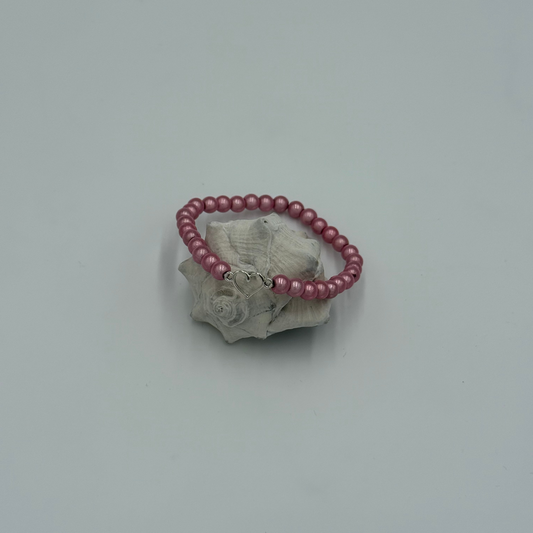 Armband "La Brisa – Bracelet Heart Blush Pearl"