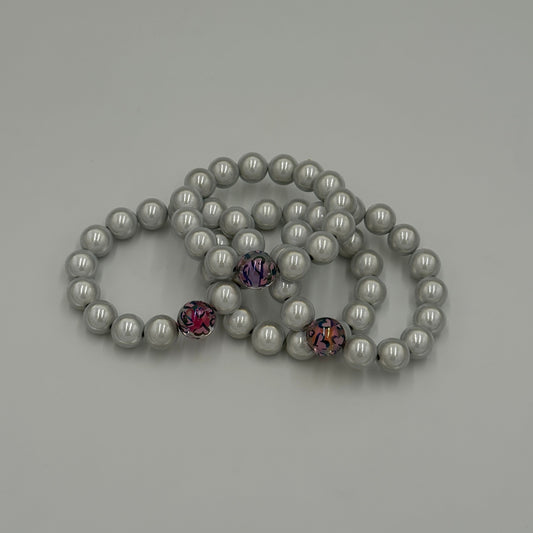 Armband "La Brisa – Bracelet Sunset Viola Heart Pearl" Limitiert!