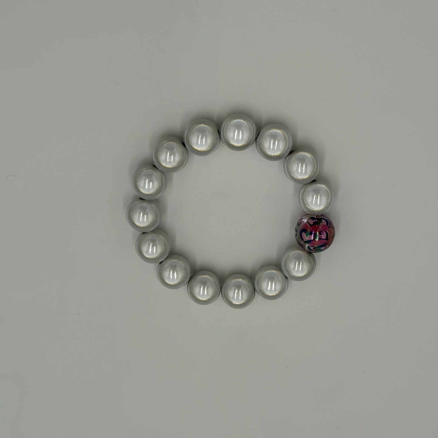 Armband "La Brisa – Bracelet Sunset Pink Heart Pearl" Limitiert!