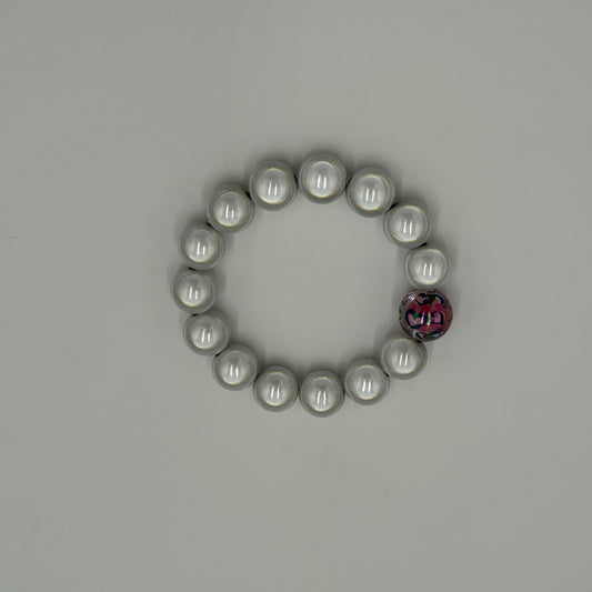 Armband "La Brisa – Bracelet Sunset Pink Heart Pearl" Limitiert!